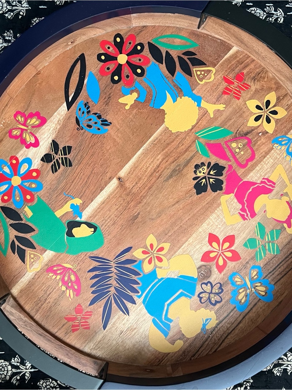 Disney’s Encanto Wood-Grain Serving Tray with Tags